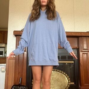 Johnie O hoodie lavender blue XL